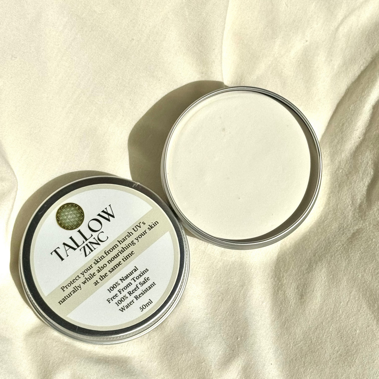 Tallow White Zinc natural skin care